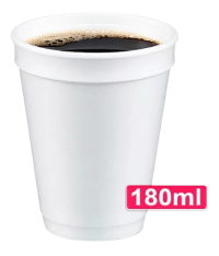 Imagem do produto Copo de Isopor 180ml pacote c/ 25 UND